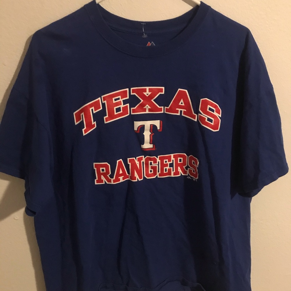 Texas Rangers Majestic Tee - Picture 2 of 6